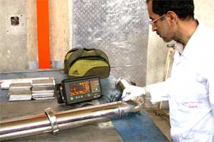 بازرسي غيرمخرب قطعات و  اتصالات جوشكاري شده توسط روش UT